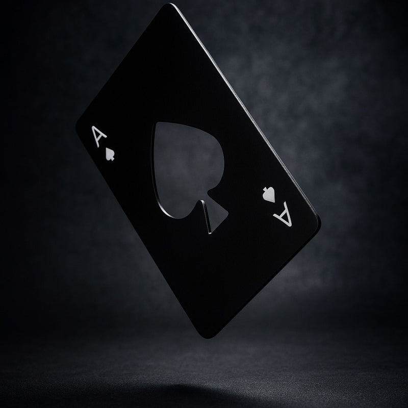 Destapador Poker Black OZ