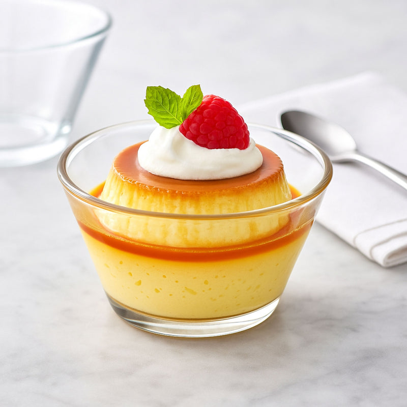 Flanera de Vidrio de 175ml C/12 pzas