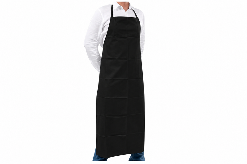 Mandil Pvc Negro 80X120 cm Escoffier