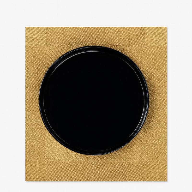 Plato Barcelona Opal Negro - 27 cm