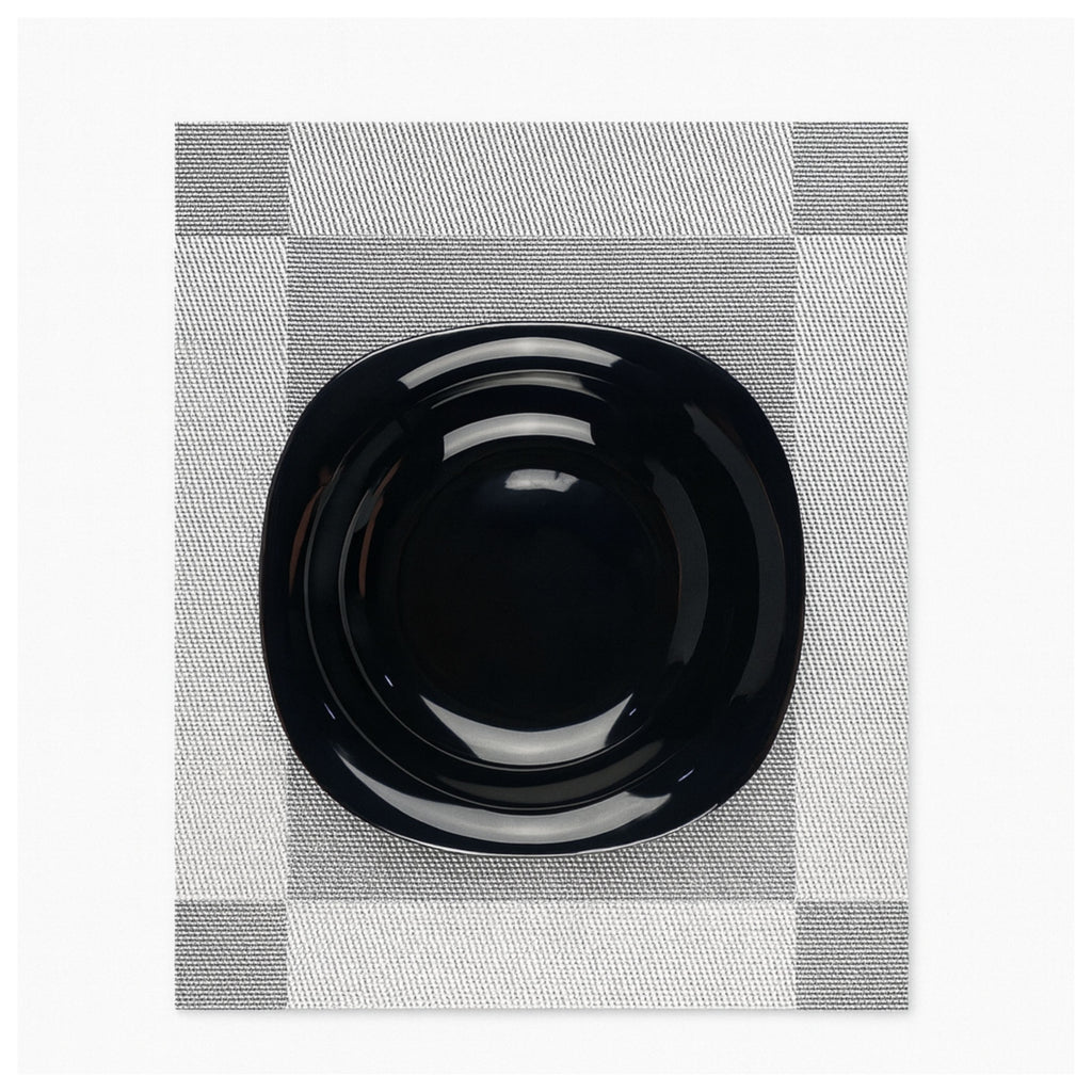 Plato Hondo Venecia Opal Negro - 23 cm