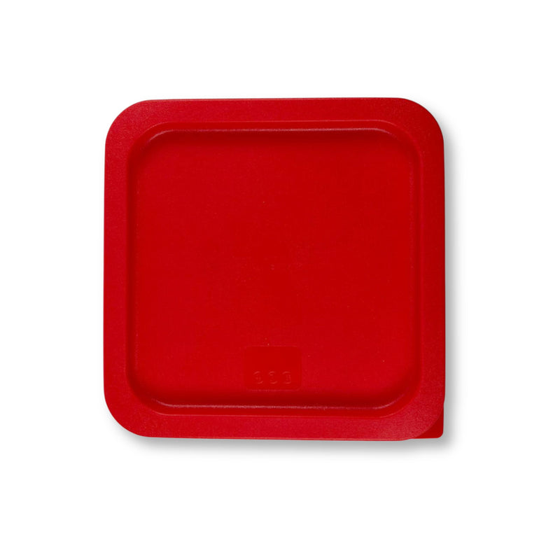 Tapa para contenedor cuadrado Roja 6 Lt  Tavola