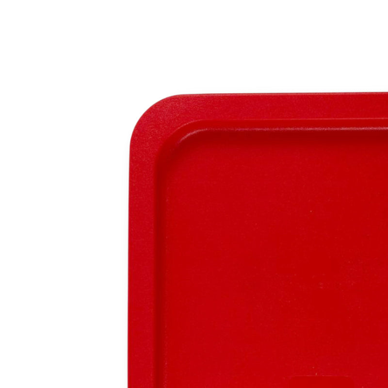 Tapa para contenedor cuadrado Roja 6 Lt  Tavola