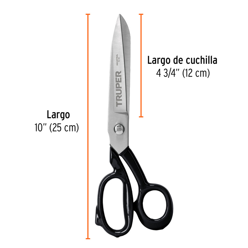 Tijera de 10" para pollos TRUPER