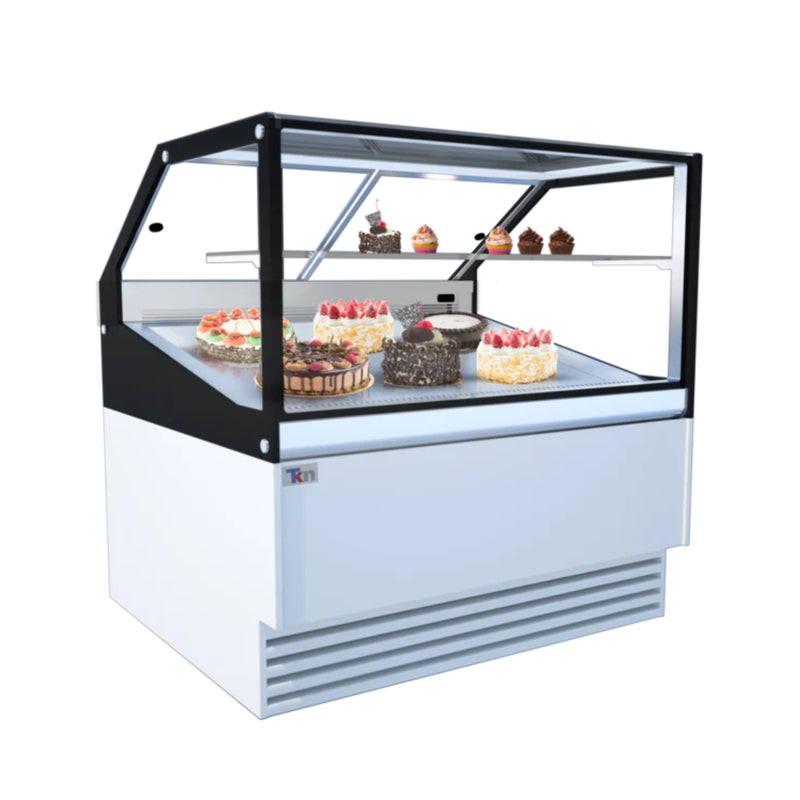 Vitrina Expositora Recta de Pasteles 3 Entrepaños
