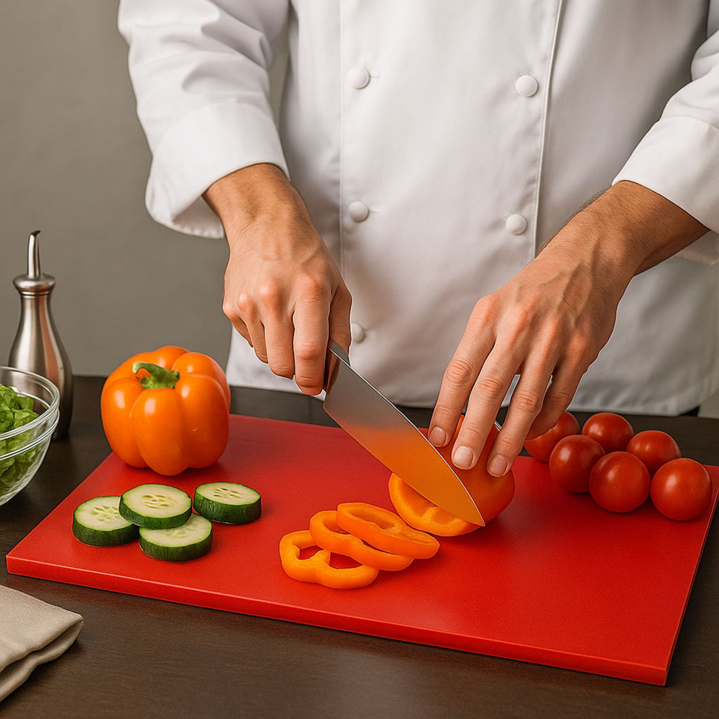 Tabla de Corte 51381.25 cm Alta Densidad Roja BUFFETWARE