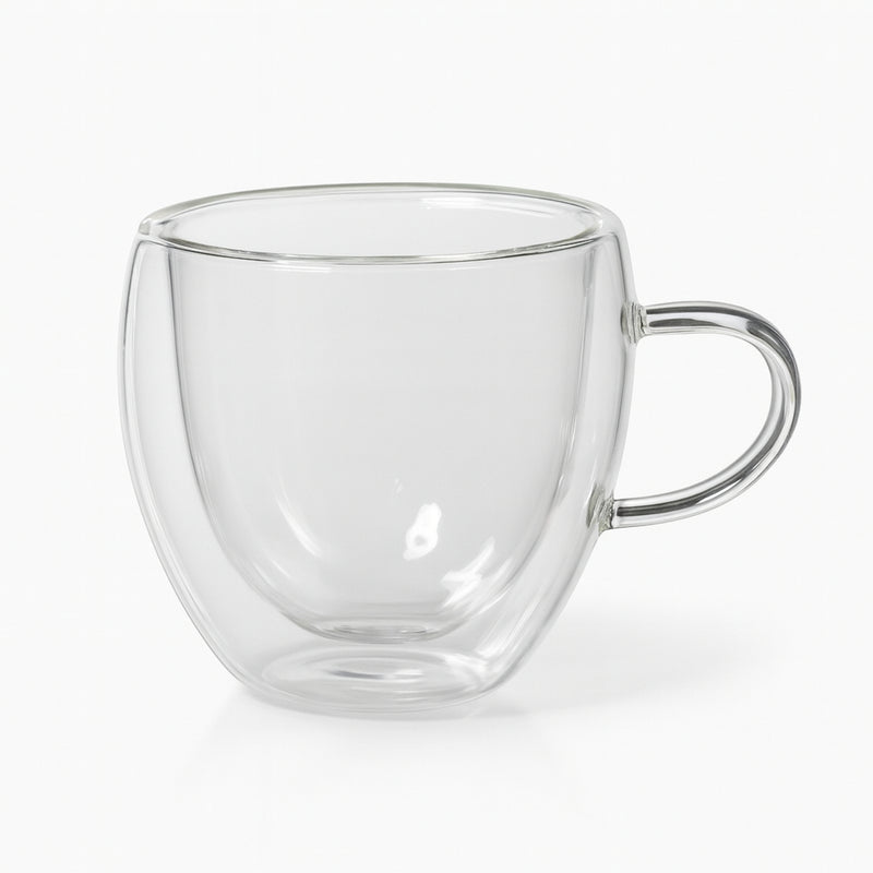 Taza de vidrio doble pared Expresso 80 ml Borosilicato Tav