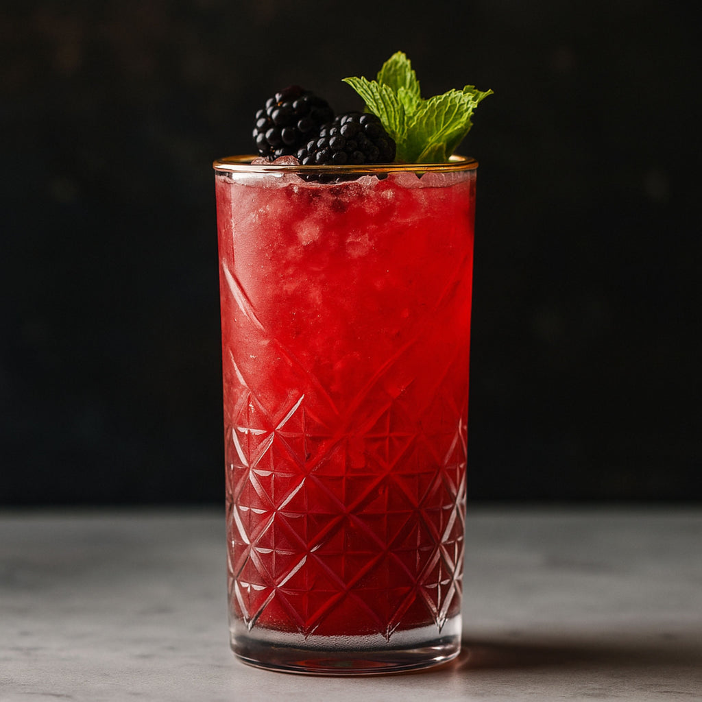 Vaso High Ball Elysa Filo de Oro Set 6 piezas