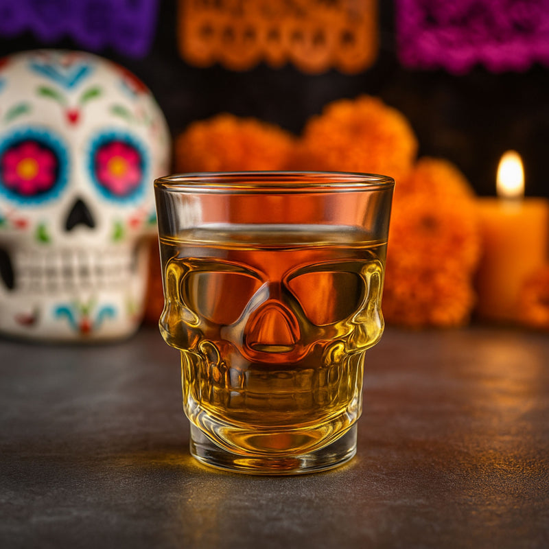 Vaso  Tequilero Calavera 45ml VIT
