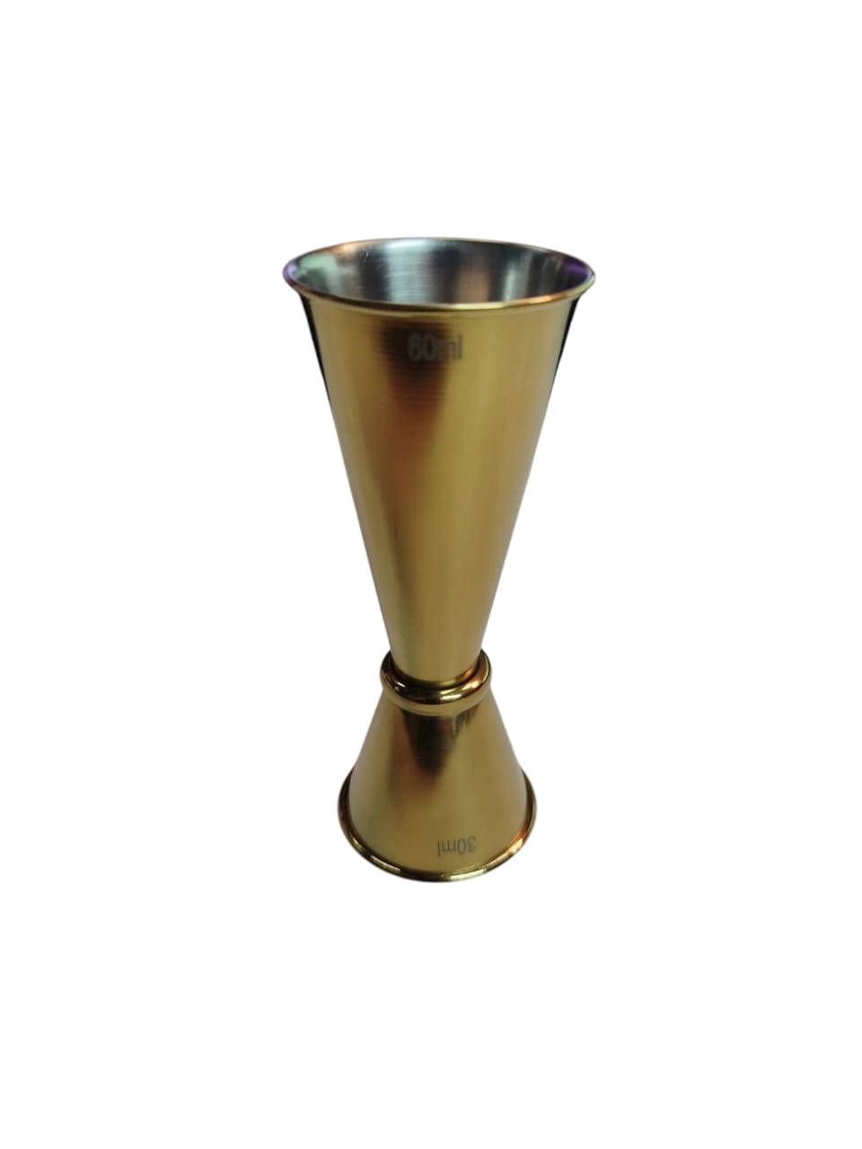 Jigger Tipo Japones de 30/60 ml Dorado CCS