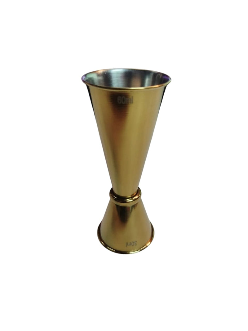 Jigger Tipo Japones de 30/60 ml Dorado CCS