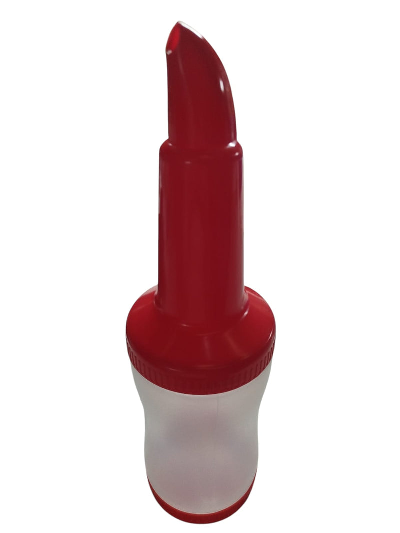Bote mezcla con tapa y dosificador 1 Lt  Rojo Tav