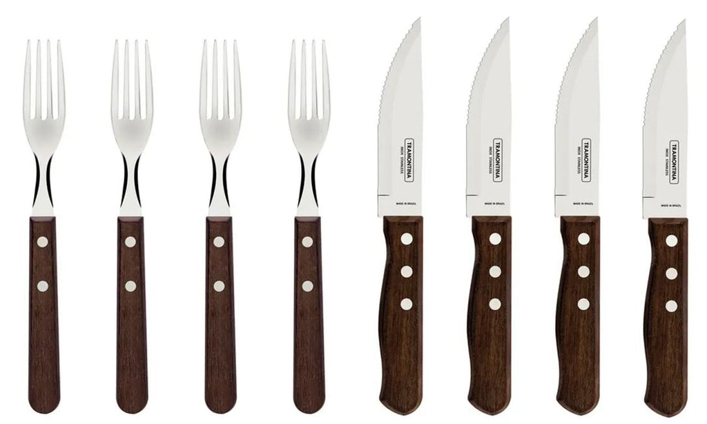 Juego de cubiertos jumbo Churrasco Tramontina