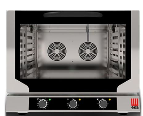 Horno de convección 464 N UD Eka 4 Charolas Manual  TECNOEKA