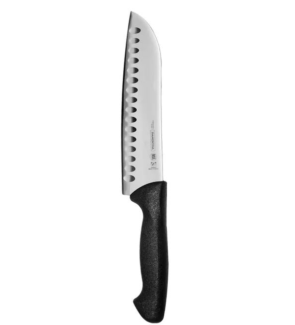 * Cuchillo Santoku 7 Negro tramontina NSF *