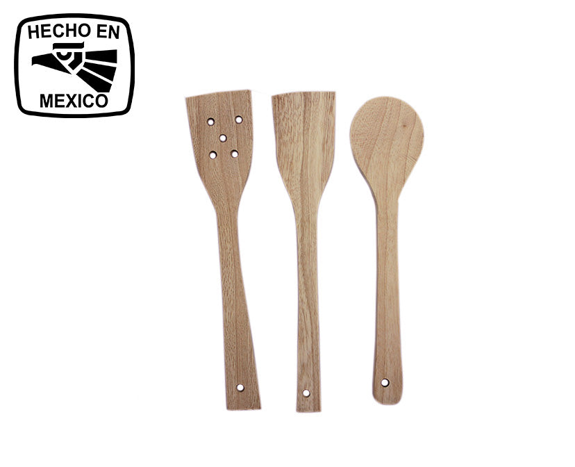 -Utensilios Varios Modelos en Madera de Diferentes Medidas-