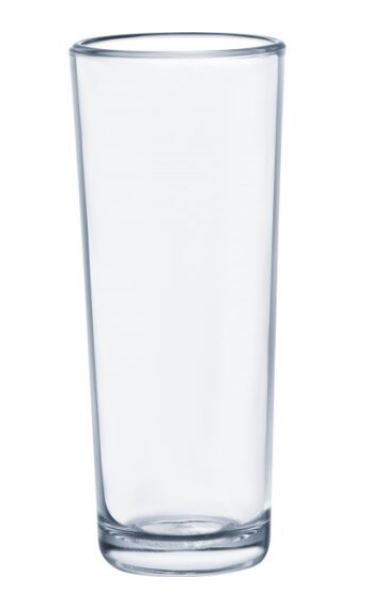 Vaso Tubo Alto 12 Oz caja C/24 piezas