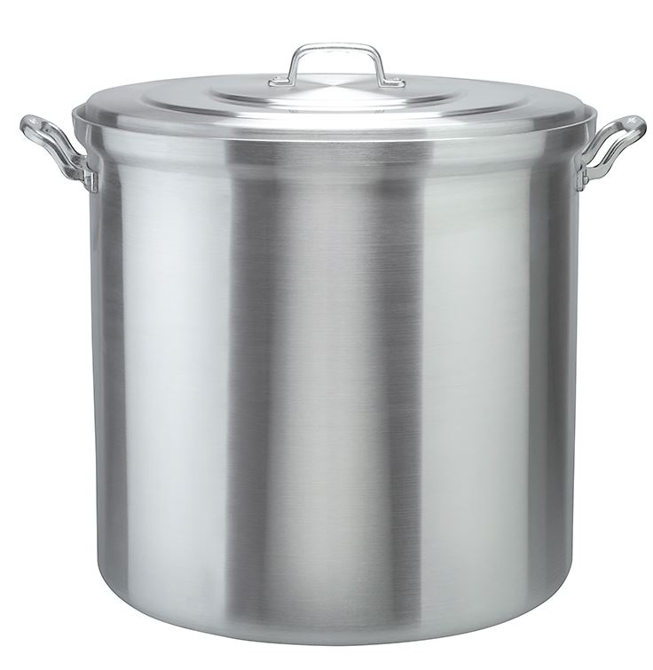 Olla Blindada con tapa 4 mm Aluminio NSF 40 Lt Alpro