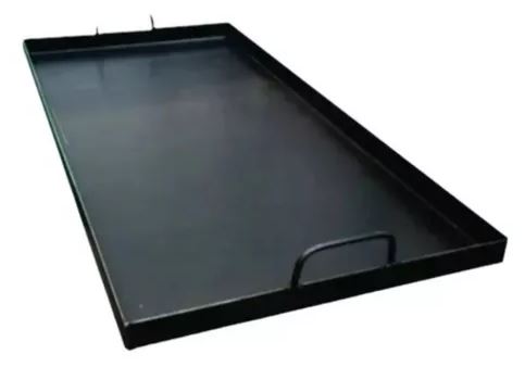 Comal Plancha de Lamina Negra 40x80 cm