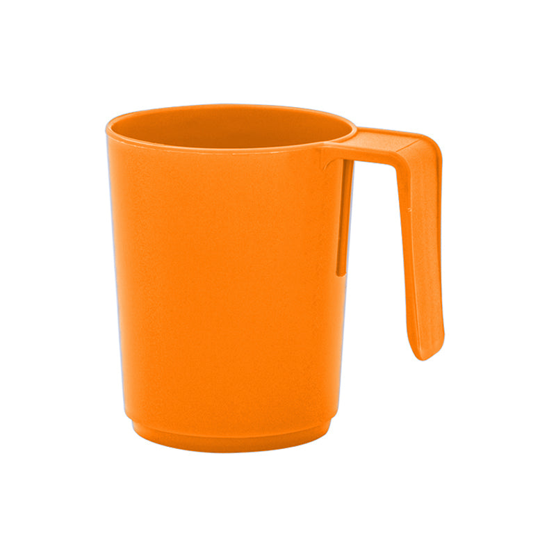 Taza/Tarro conico grande polipropileno Naranja Tcp