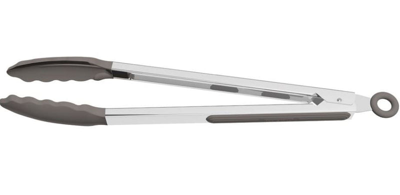 Pinza Multiuso Tramontina Softta de Silicona Gris 33.9 cm 25857/161