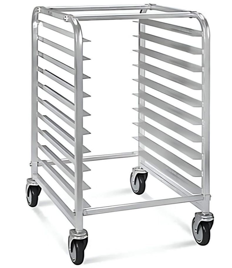 Rack Acero Inoxidable Espiguero para 10 Charolas MGS