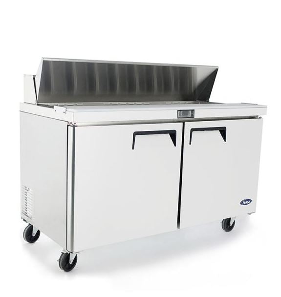 Mesas para Preparacion de Sandwiches y Ensaladas de diferentes numeros de Puertas Mixrite/Sobrinox