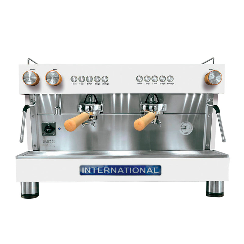 Cafetera expresso BARISTA pro 2 grupos Blanca 240 txh