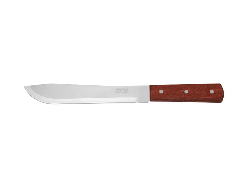 Cuchillo cebollero 8" mango de madera