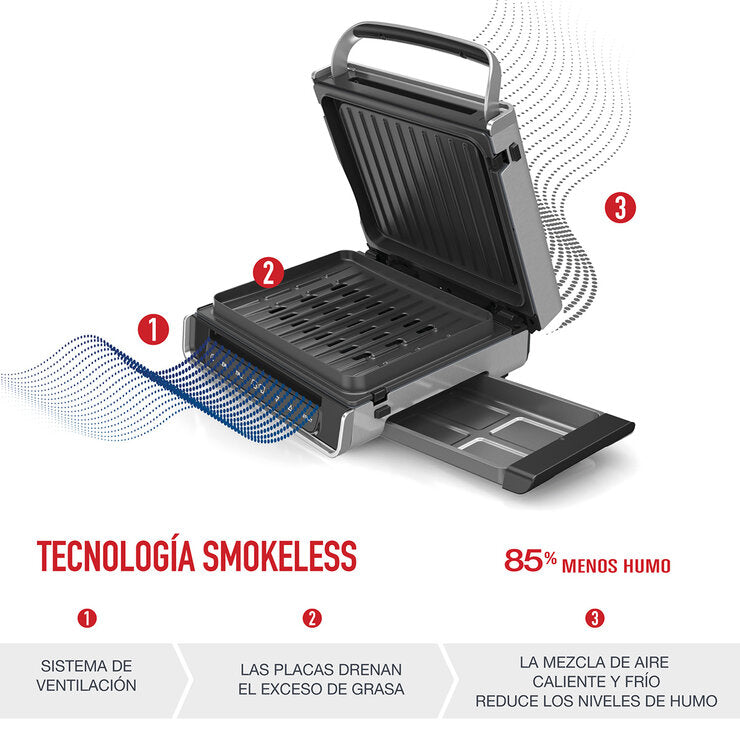 Parrilla Eléctrica para Interiores George Foreman