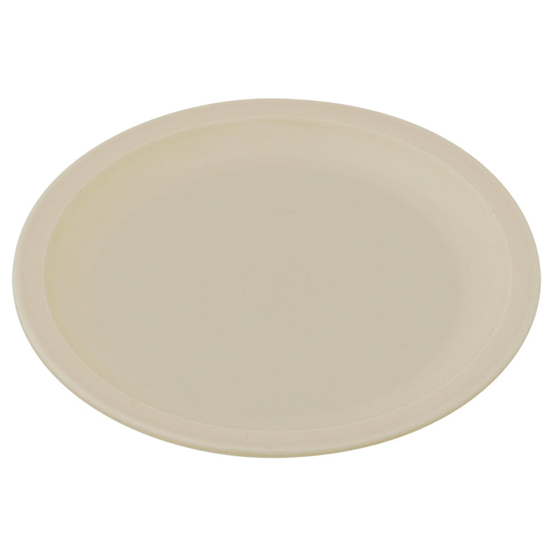 Plato Plano Extra Grande Policarbonato 24.5 cm Blanco