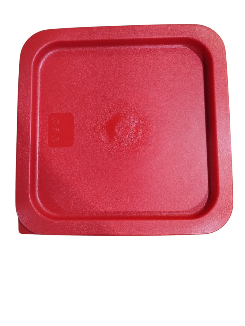 Tapa para contenedor cuadrado Roja 8 Lt  Tavola