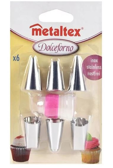 Set de 6 Dullas en acero Inoxidable MTX