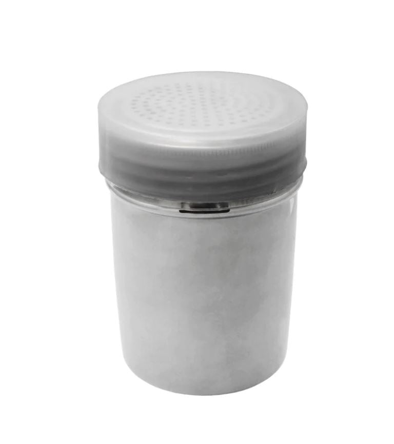Espolvoreador Acero inox s/ asa 10 oz trv