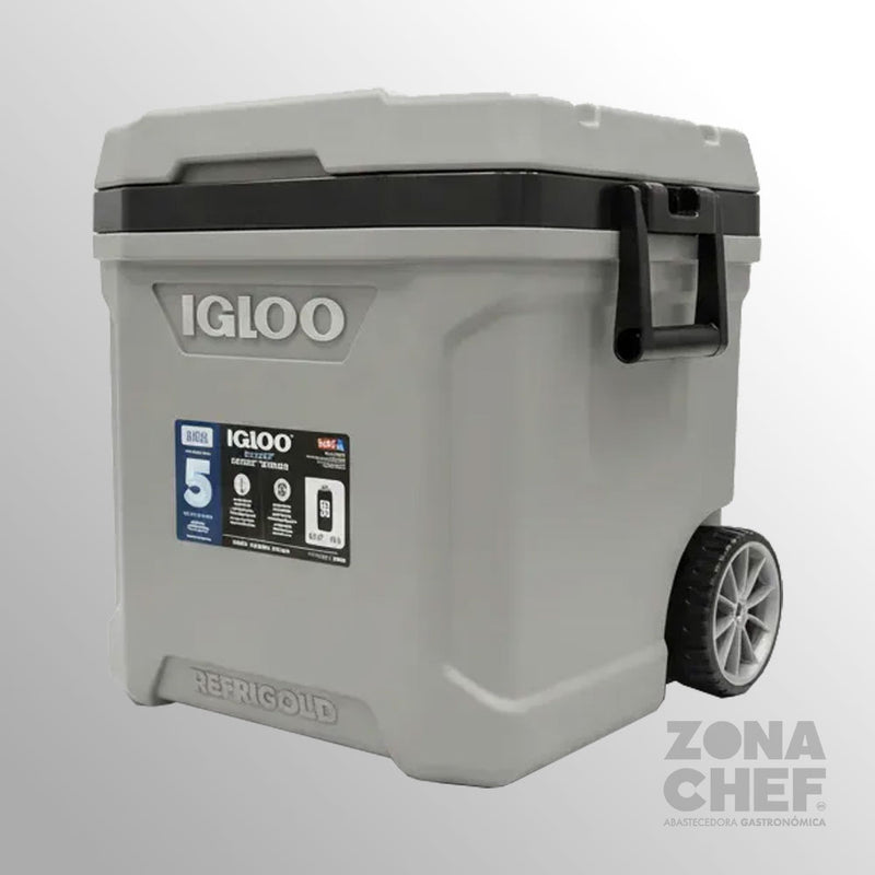 Hielera igloo  de 58 Litros Latitude Gris