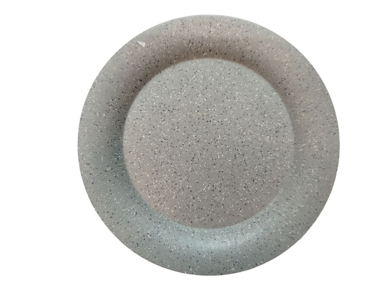 Plato Trinche de 8" Melamina Gris TRV