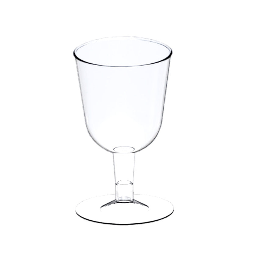 Copa de Plastico Vino 5 Oz/148 ml Natural Caja c/360 pzas PTTH