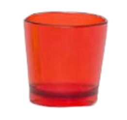 Vaso Tequilero Shot 2 oz Policarbonato Rojo TCP