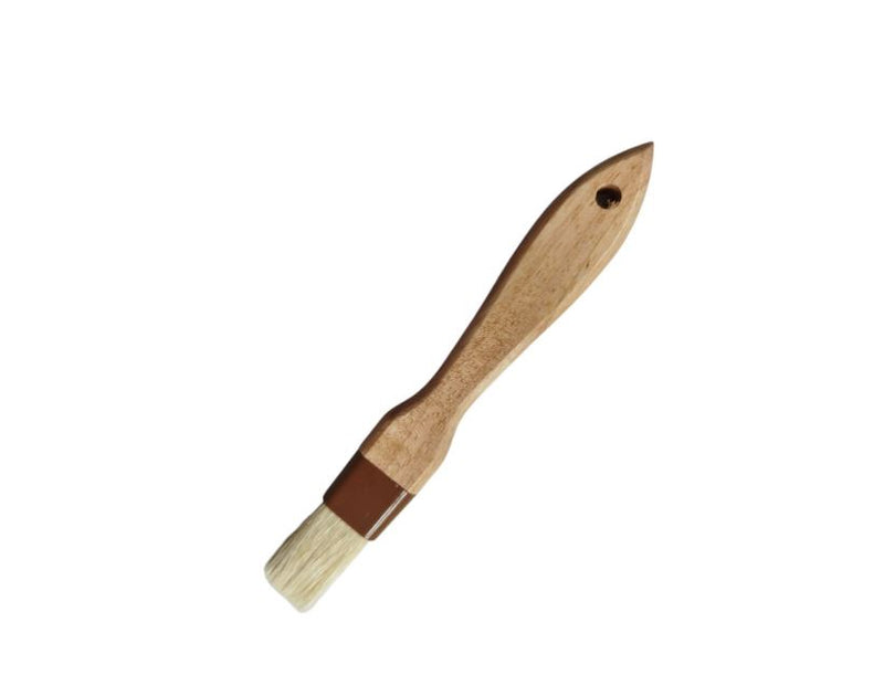 Brocha 2.5 cm cerda suave mango de madera