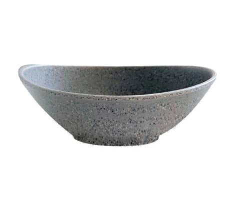 Linea Melamina Gray Complemento Platito Hondo 10 cm