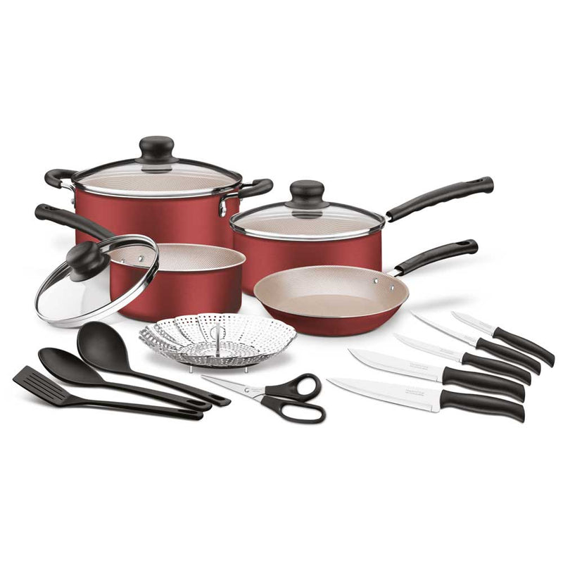 Bateria de Cocina Kit Cozinha 14 piezas Tramontina