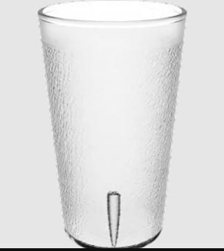 Vaso de Plástico SAN texturizado resistente 12 oz