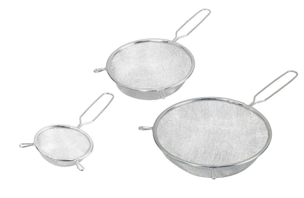 Juego de 3 Coladores  para cocina acero inox LYT