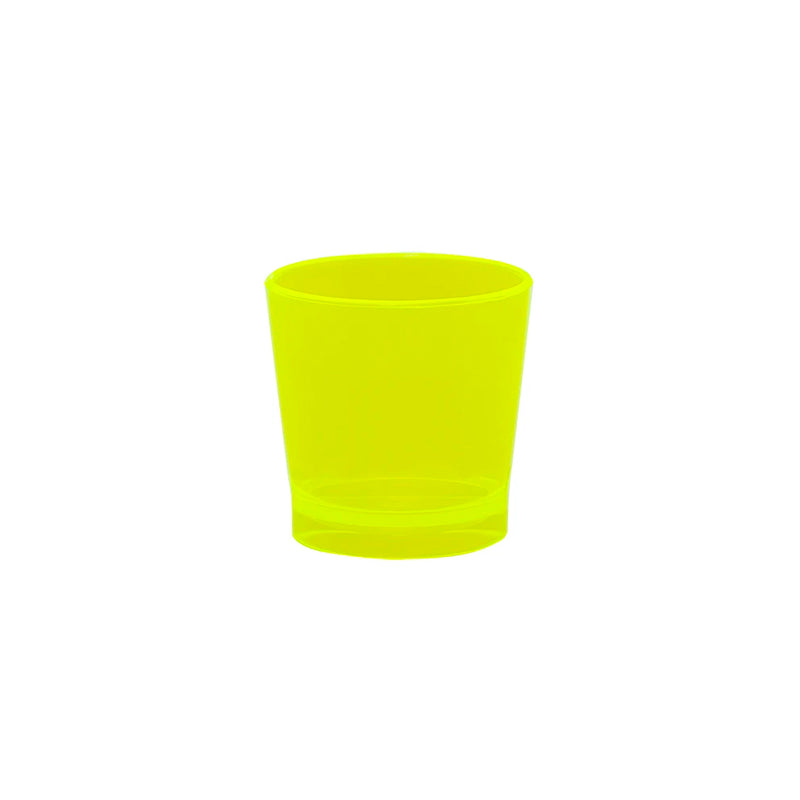 Vaso Tequilero Shot 2 oz Policarbonato Amarillo Tcp