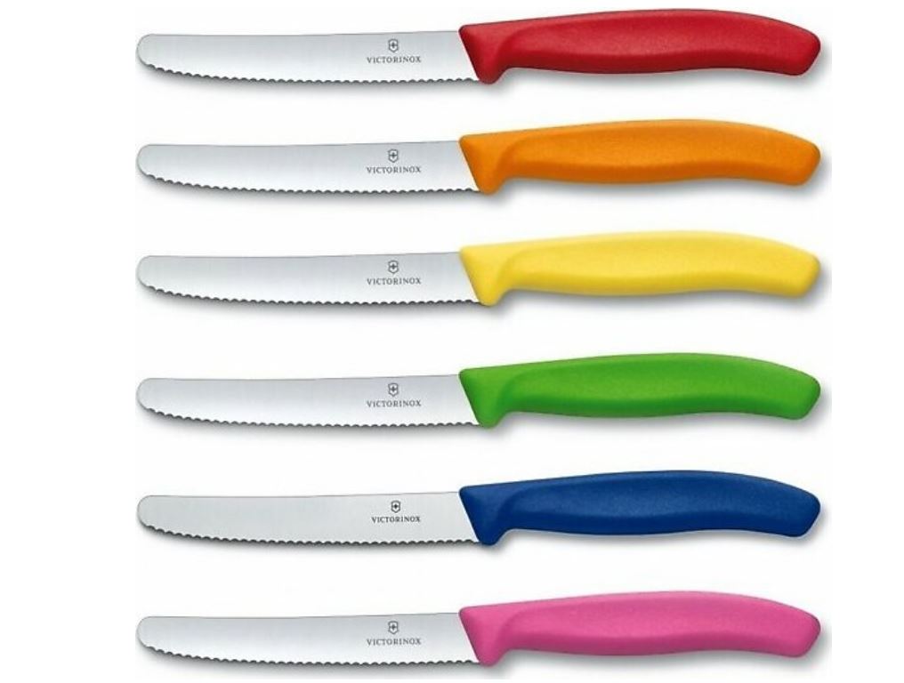 Juego de cuchillo para verduras con filo dentado Victorinox