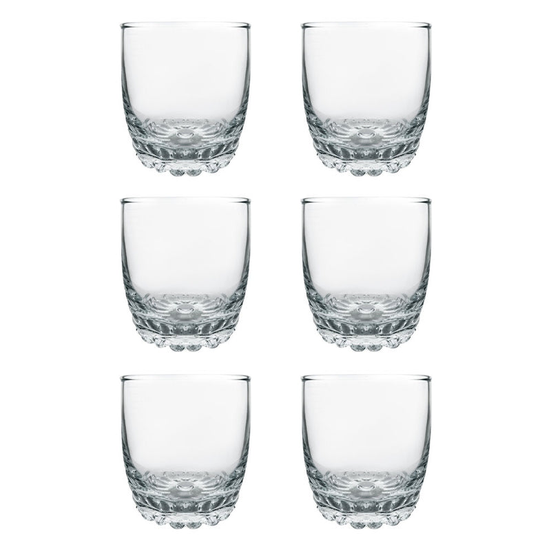 Juego 6 Vasos Muelas 300 ml Nova Glassware