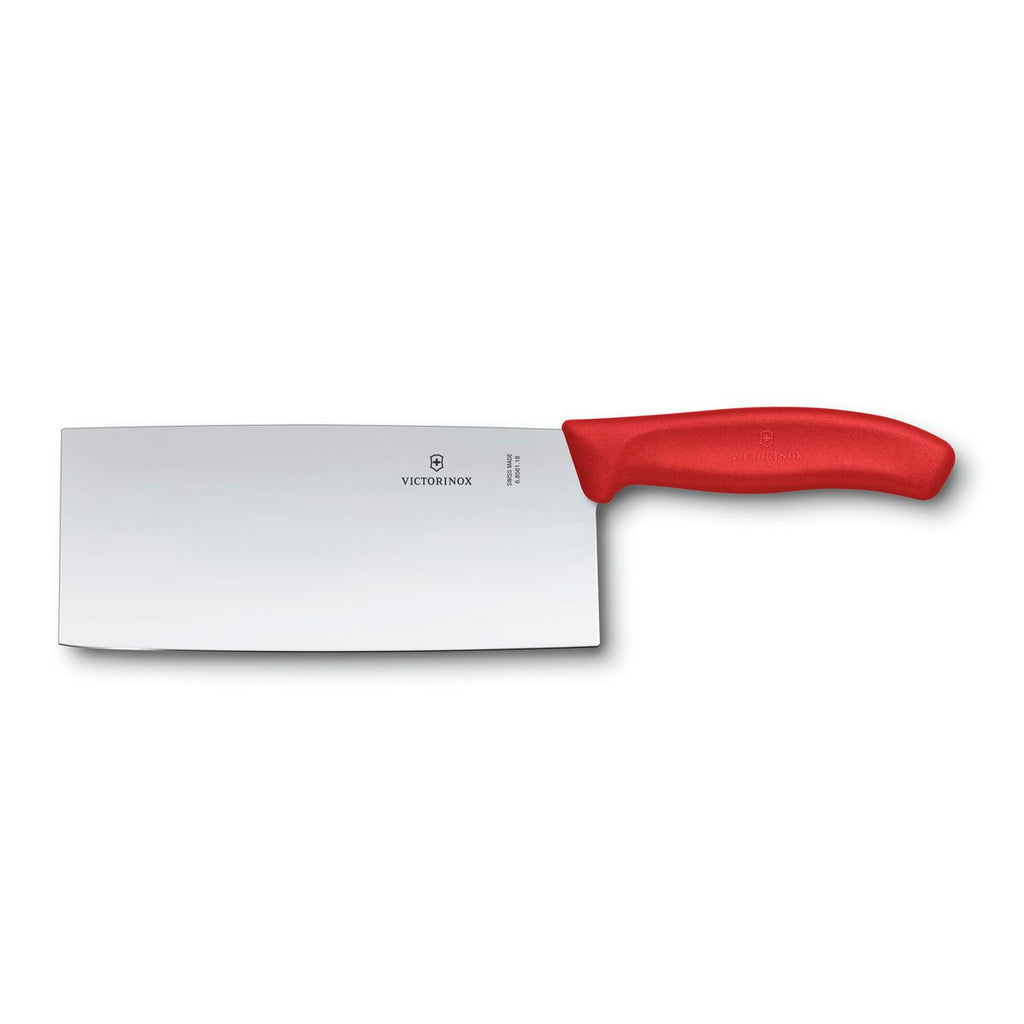 Cuchillo Chef de estilo Chino Mango Rojo Victorinox