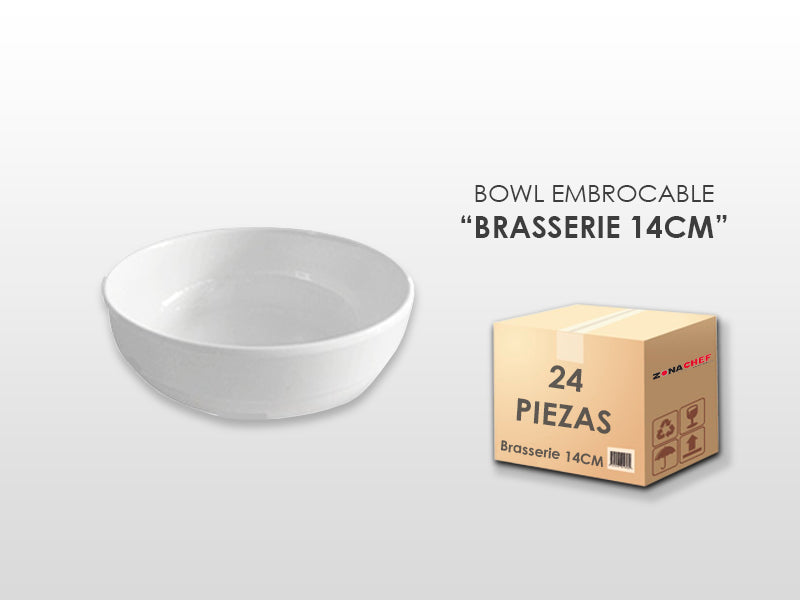 Bowl Embrocable BRASSERIE 14cm ANF caja 24 piezas