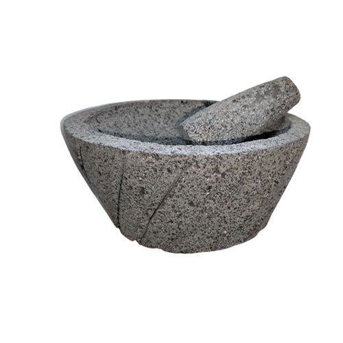 Molcajete Piedra Volcanica Mediano  Artesal